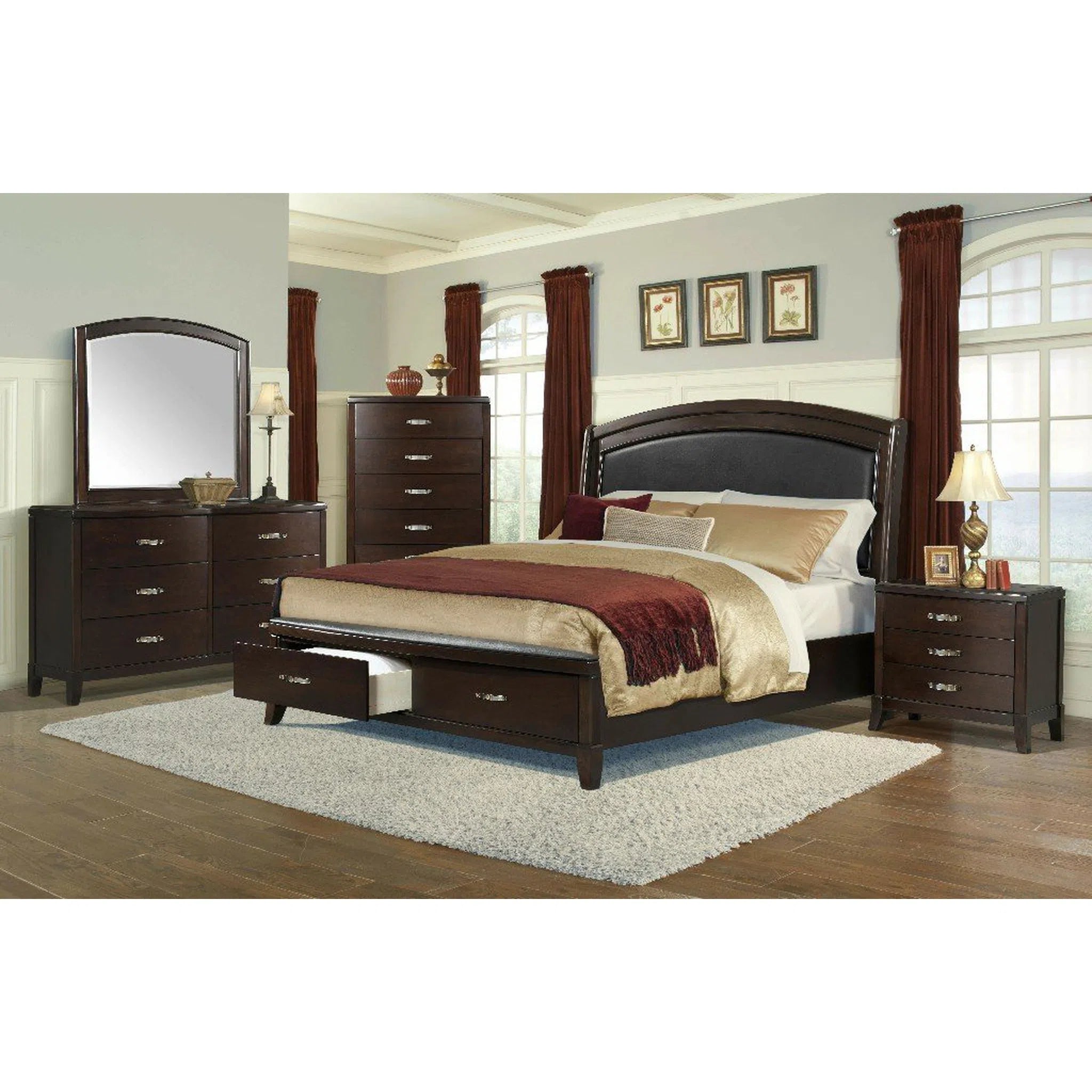 Delaney Queen Storage Bed