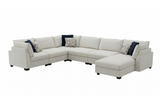 Delta Modular Sectional 6PC - Ivory