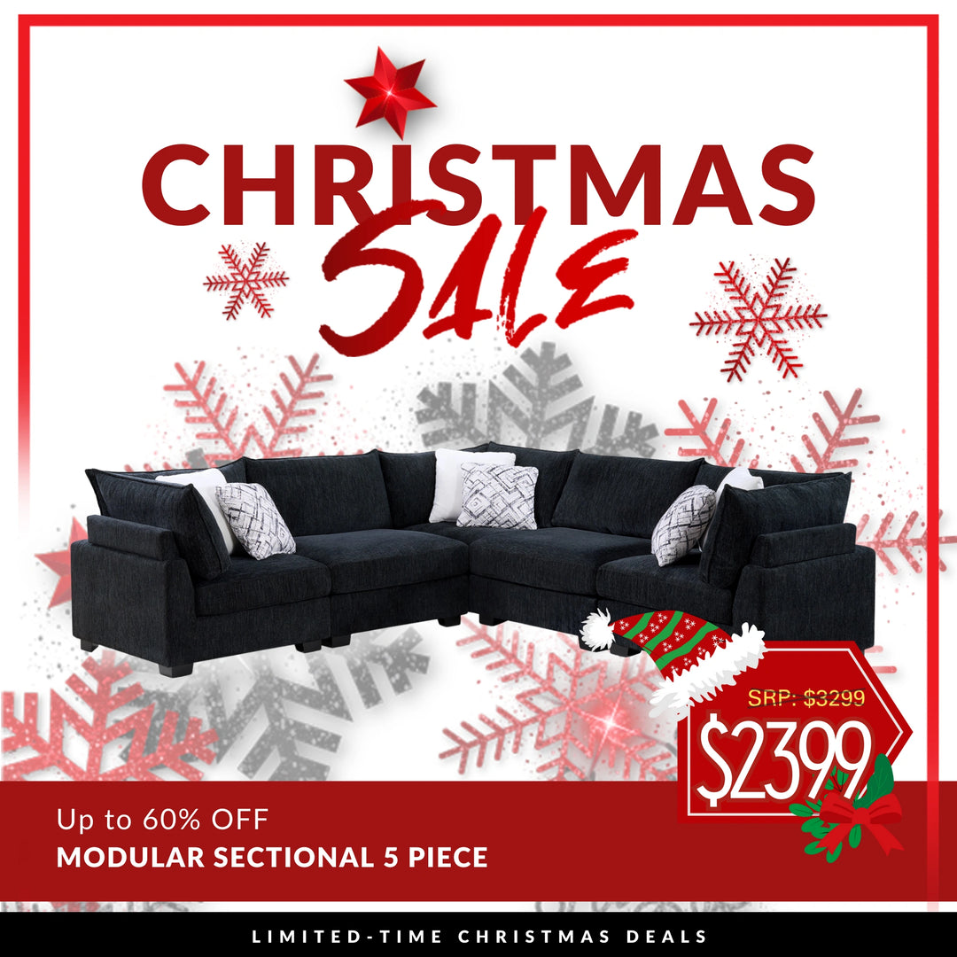 Delta Modular Sectional - Ivory