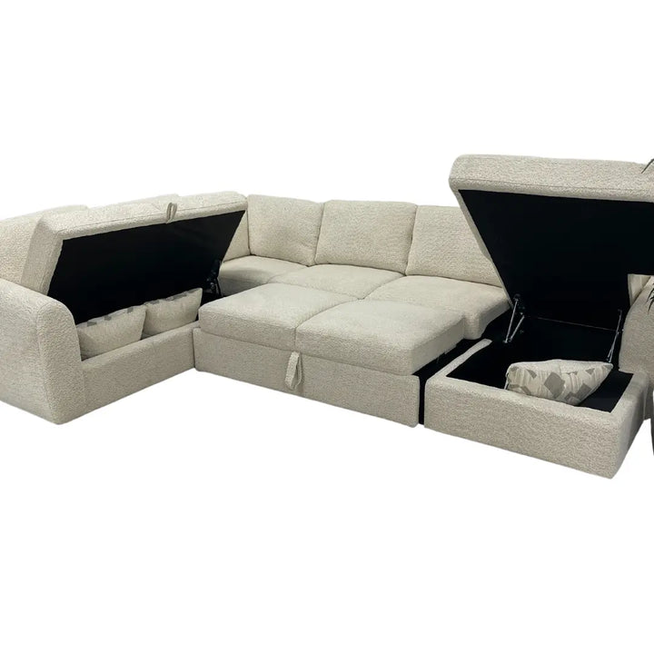 Elsa Sleeper Sectional with Storage