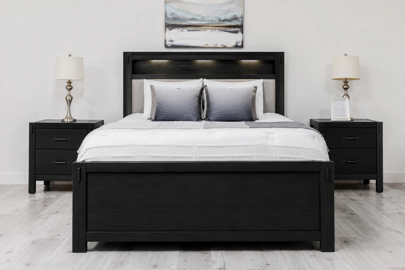 Stella King Panel Bed