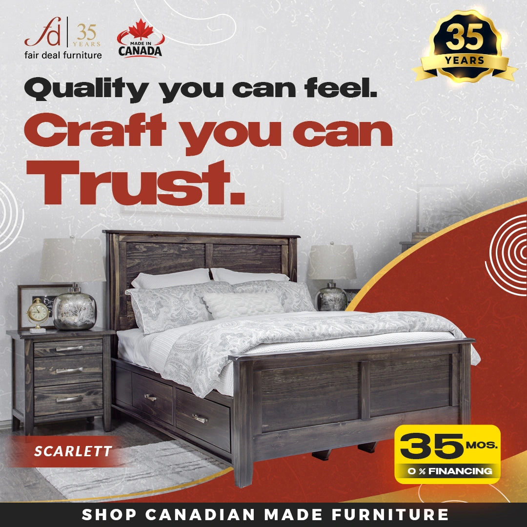 Scarlett Queen Storage Bed
