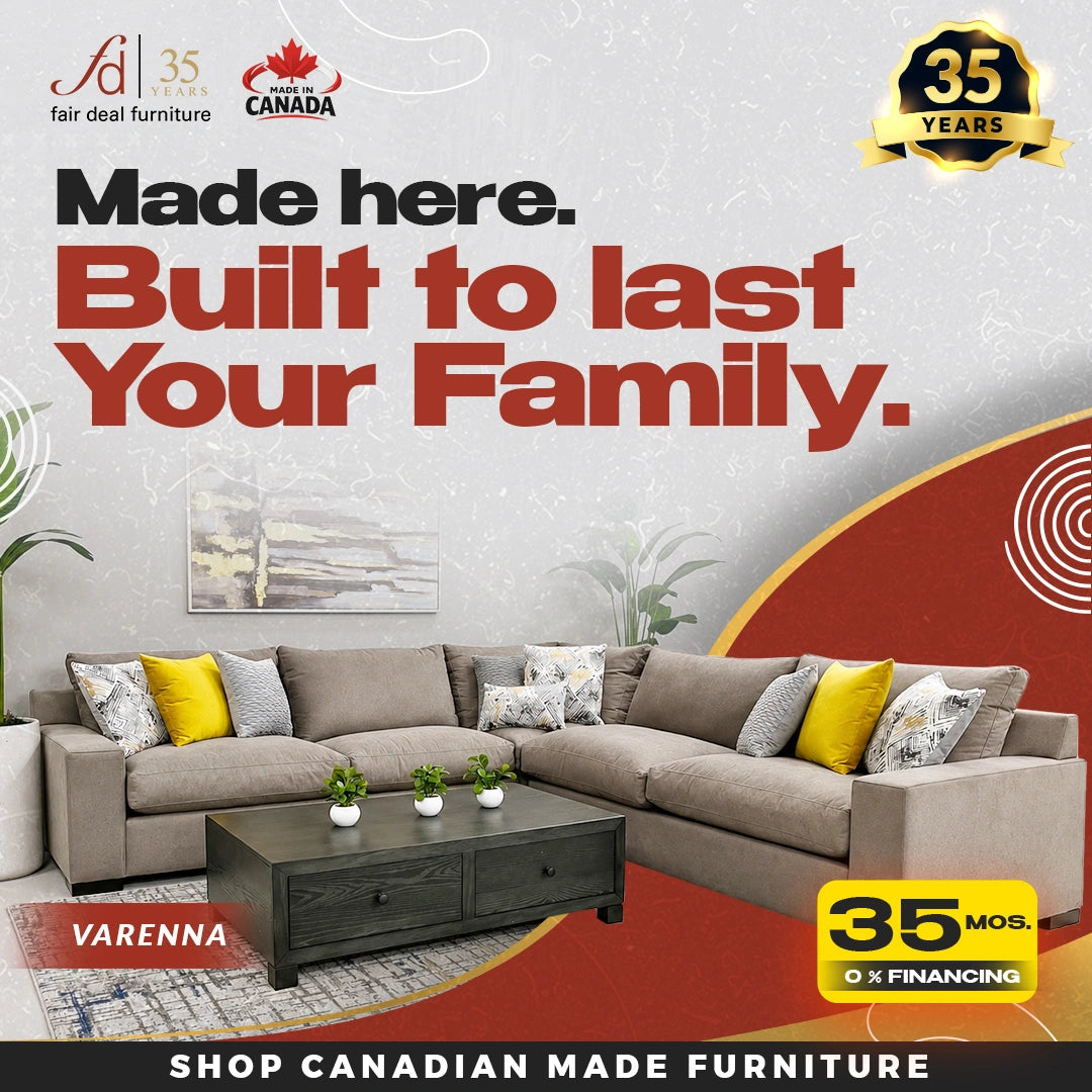 Varenna Sectional - Made in Canada