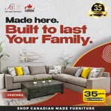 Varenna Sectional - Made in Canada