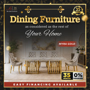 Myra Side Chair – Gold