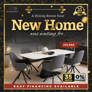 Solana Modern Table and 6 Chairs | Fair Deal Furniture