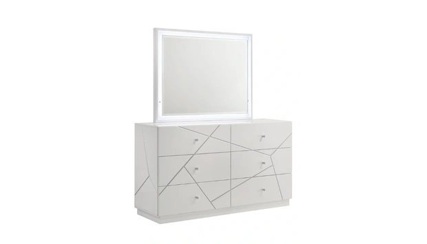 Grace Modern White Dresser