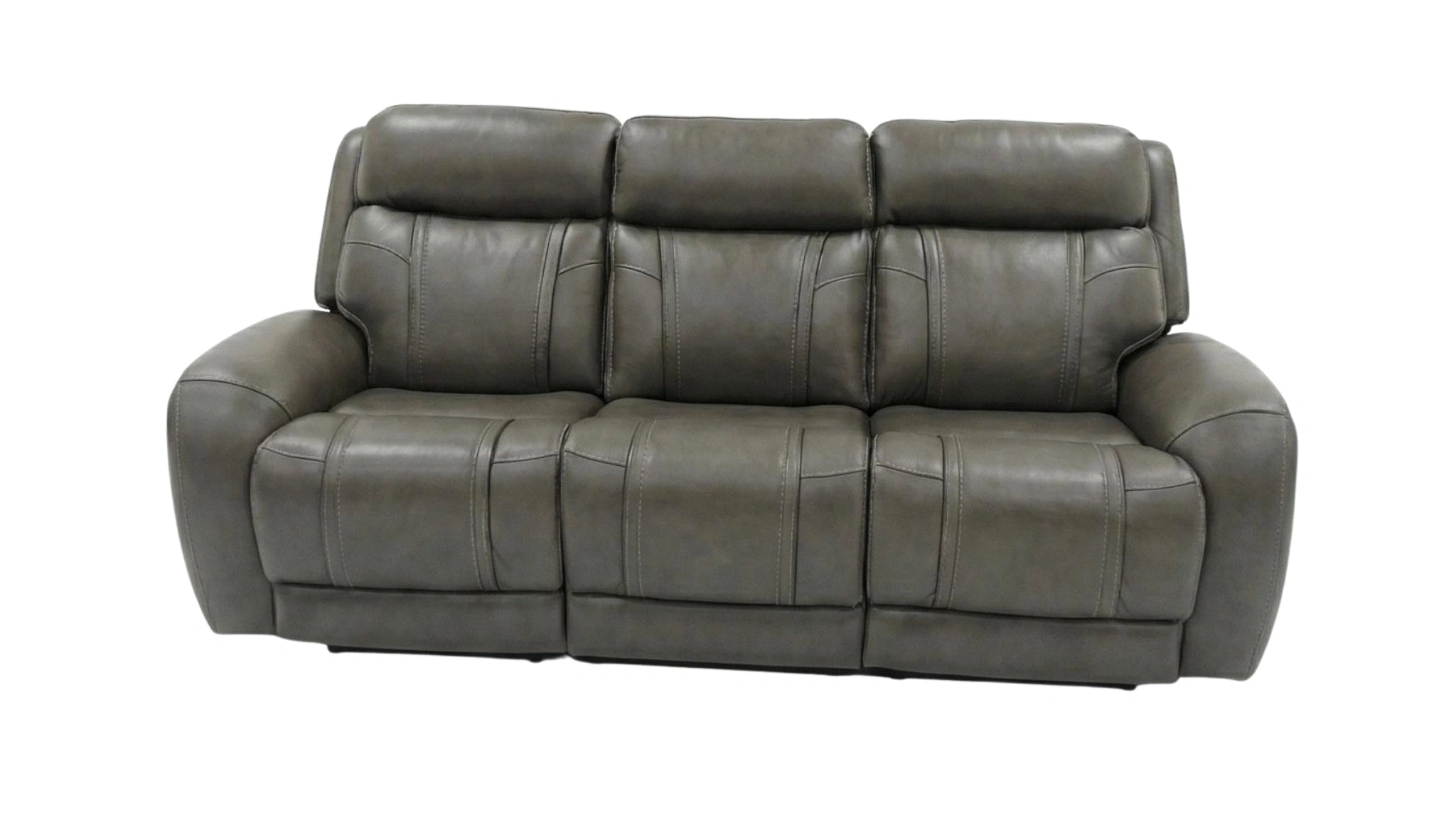 Gravity Brown Leather Reclining Sofa