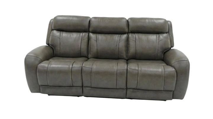 Gravity Brown Leather Reclining Sofa