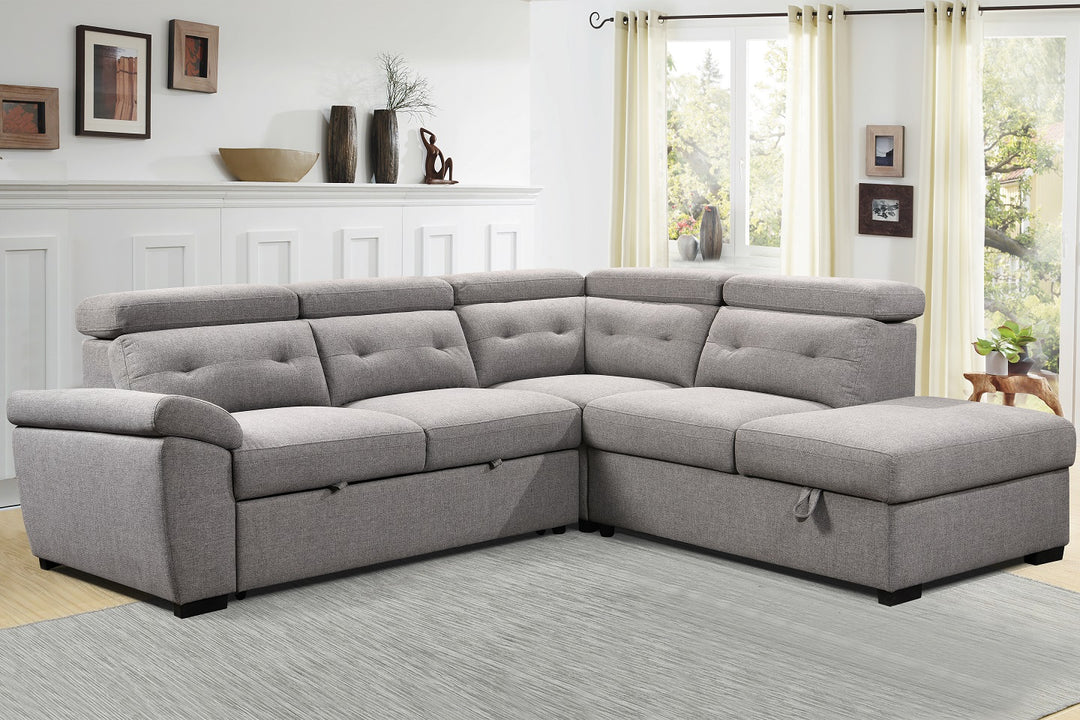 Guerino Pull Out Sectional