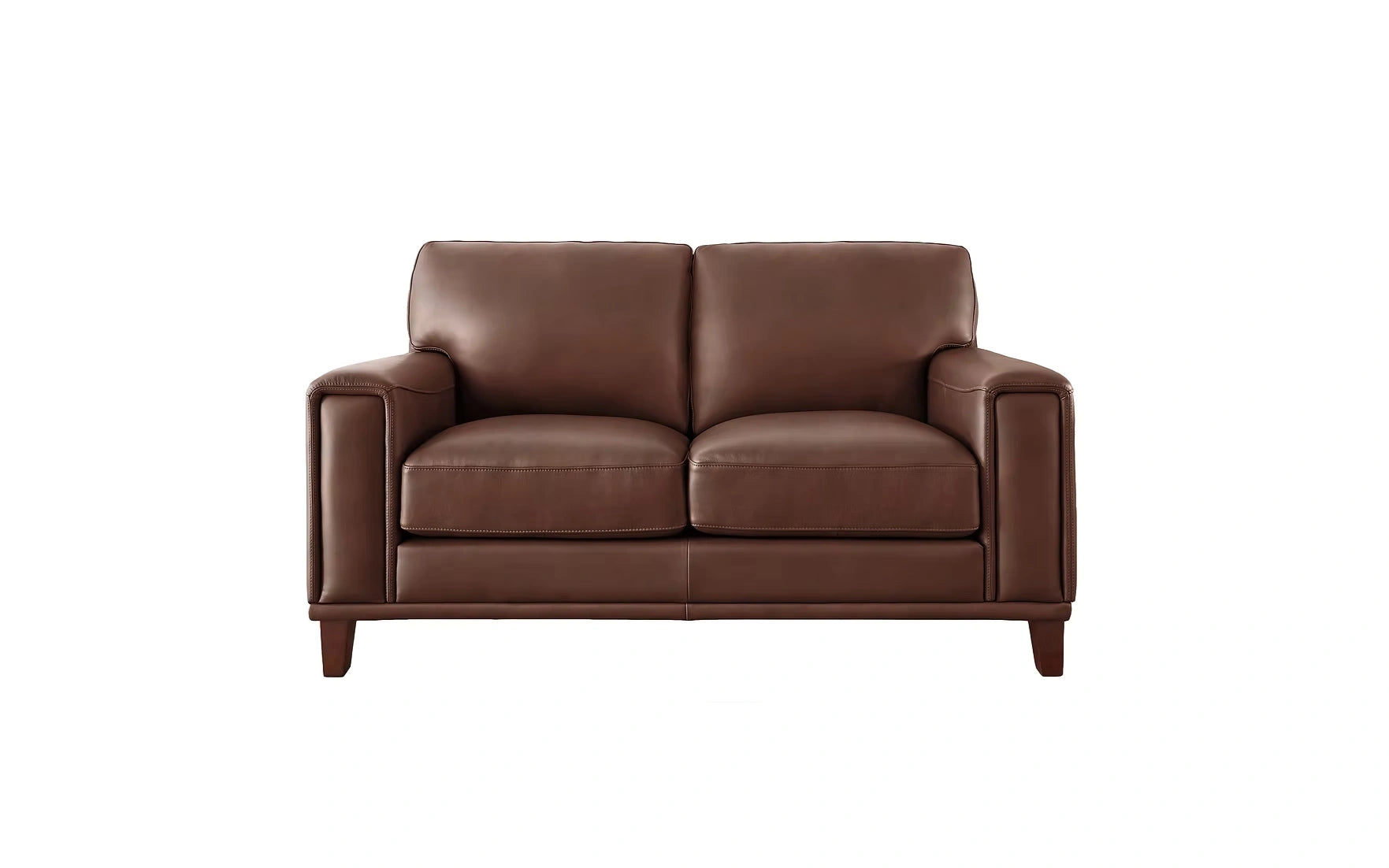 Hayward Leather Loveseat - Made in Canada