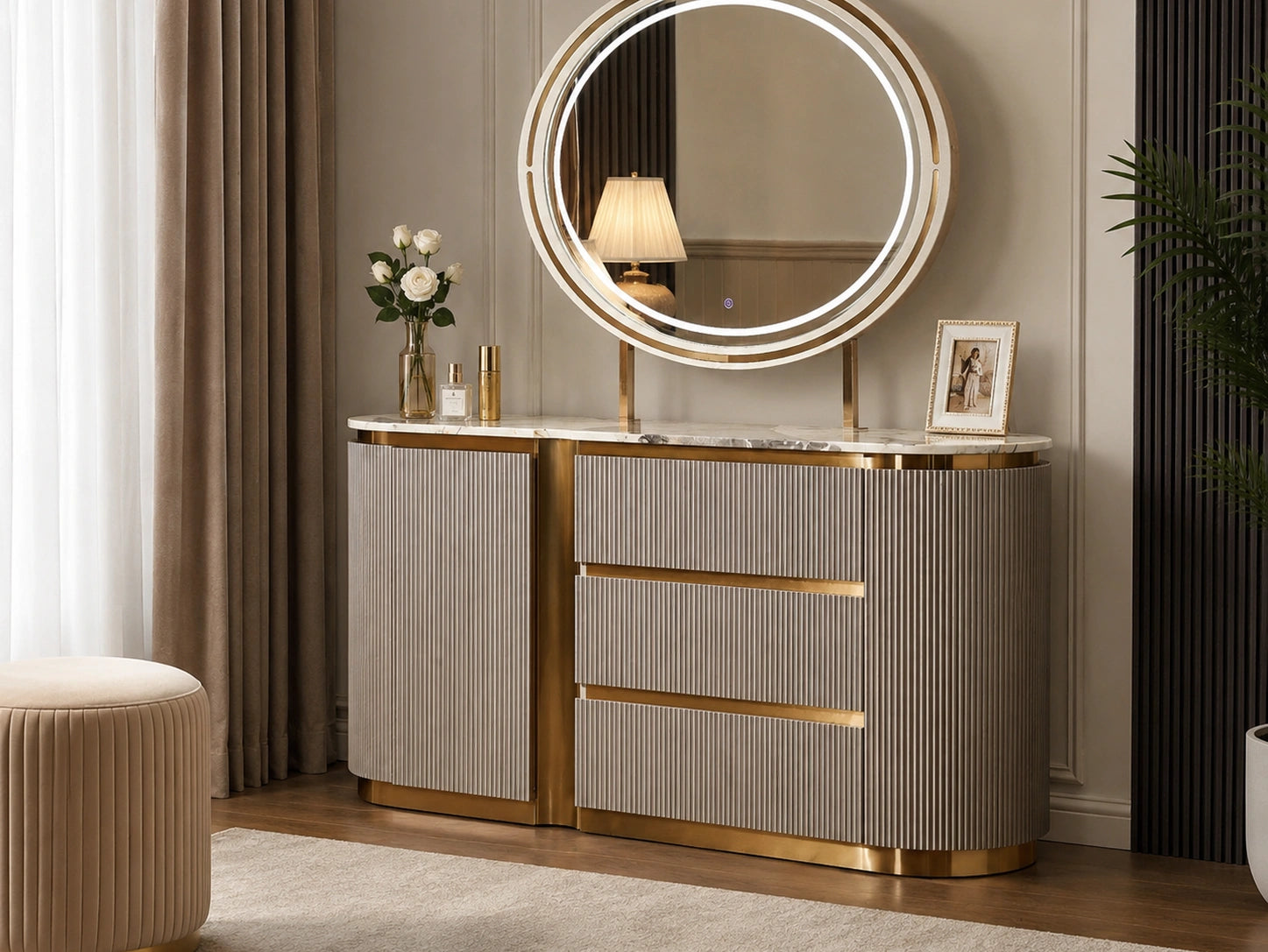 Hazel Dresser with Mirror