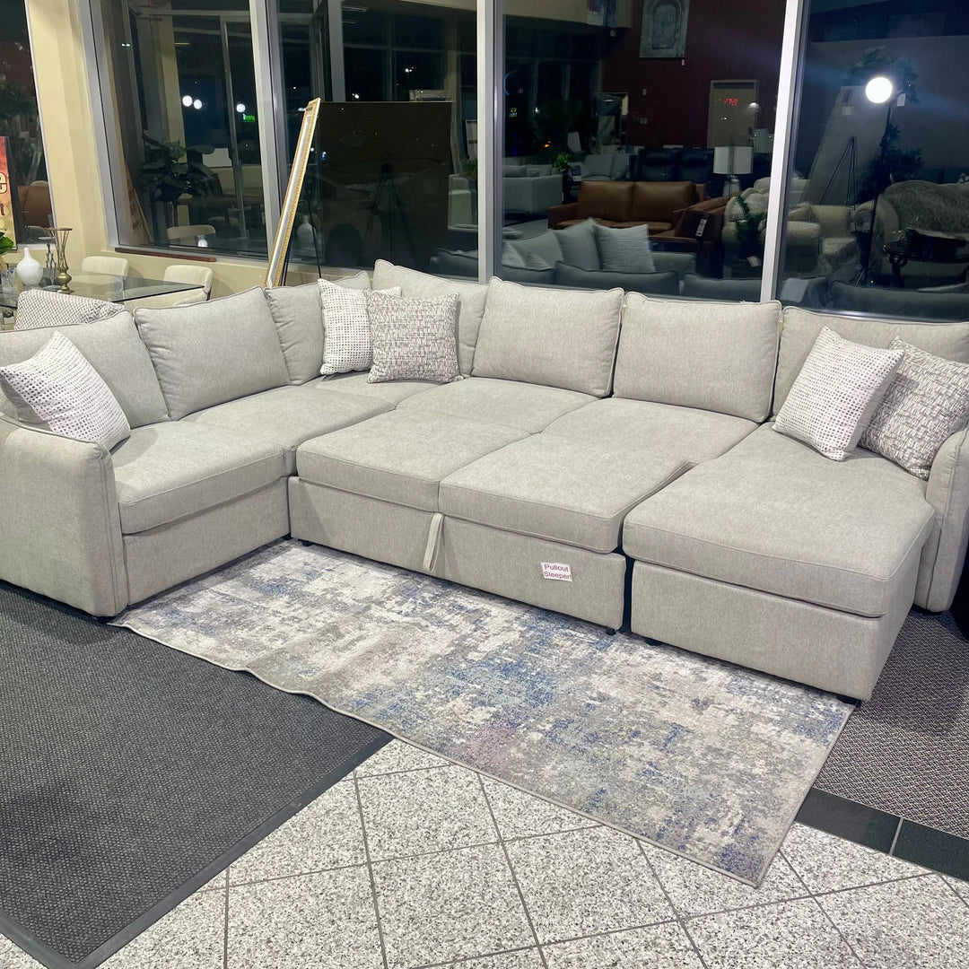 Mila Pull Out Sectional - Large