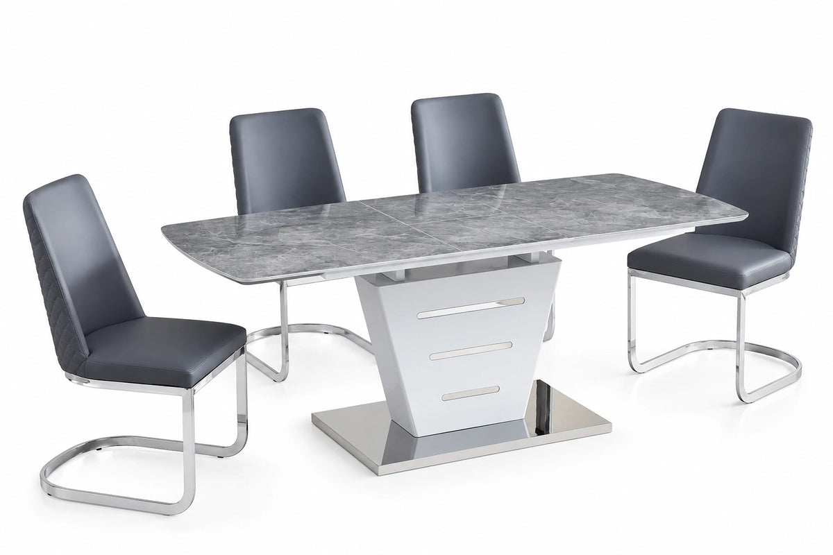 Irian Dining Set – Table + 6 Chairs