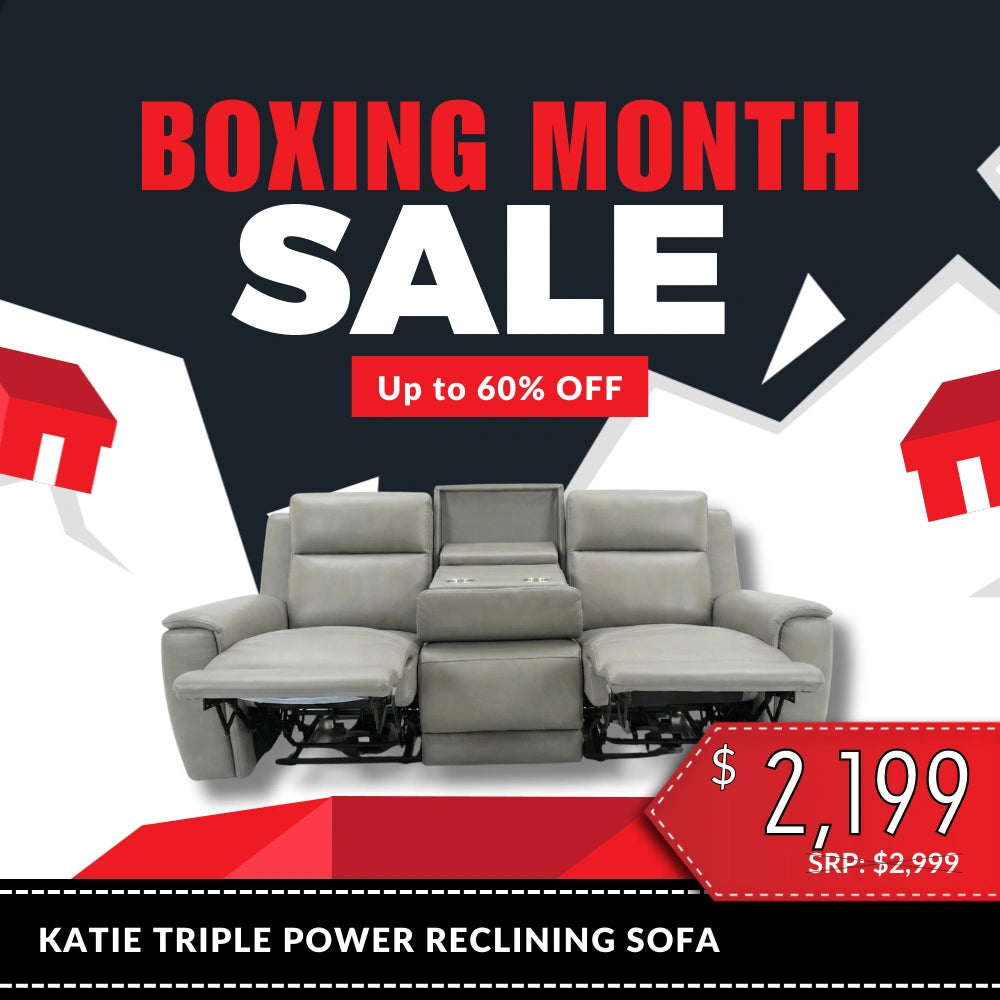 Katie Triple Power Reclining Sofa