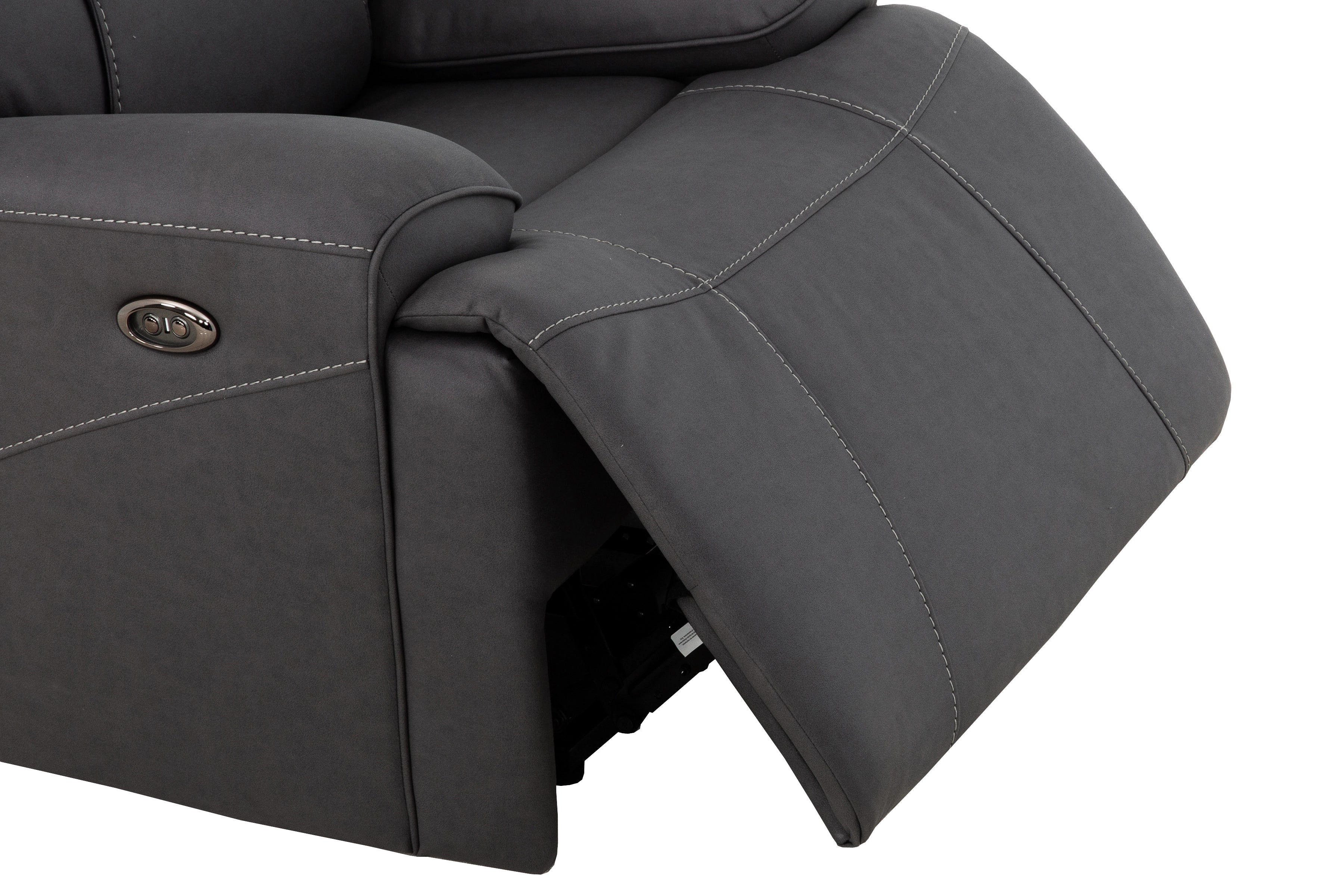 Kirke Fabric Power Reclining Loveseat