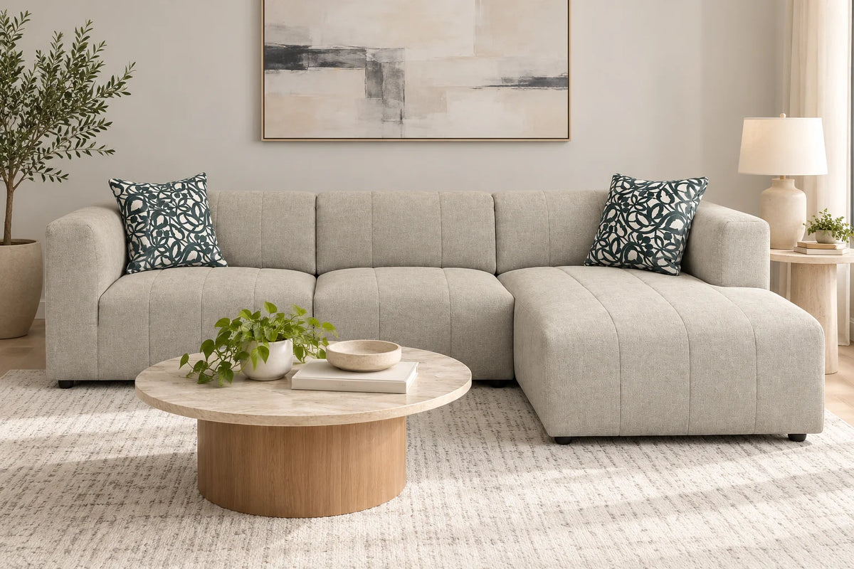 Lauriston 3 Piece Sectional with Chaise