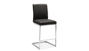 Libra - 6826-24BK - Counter Height Chair Black