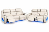 Lux 2.0 Power Reclining Sofa & Loveseat – Ivory