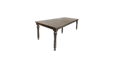 Madison County Dining Table Barnwood Brown