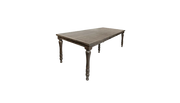 Madison County Dining Table Barnwood Brown