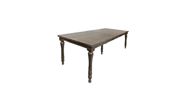 Madison County Dining Table Barnwood Brown