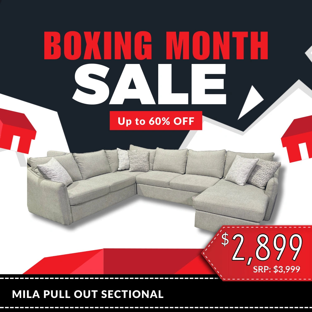Mila Pull Out Sectional - Large