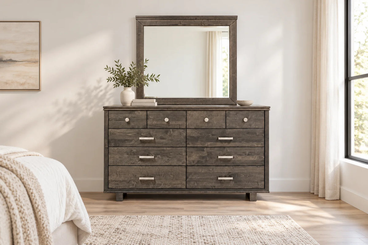 Milo Mirror – Solid Maple