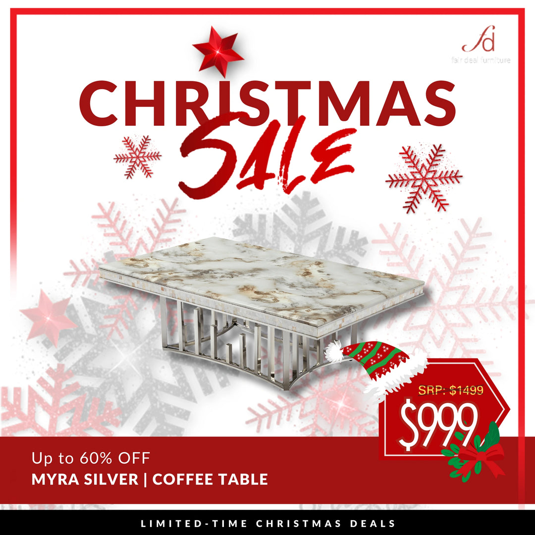 Myra Coffee Table – Silver