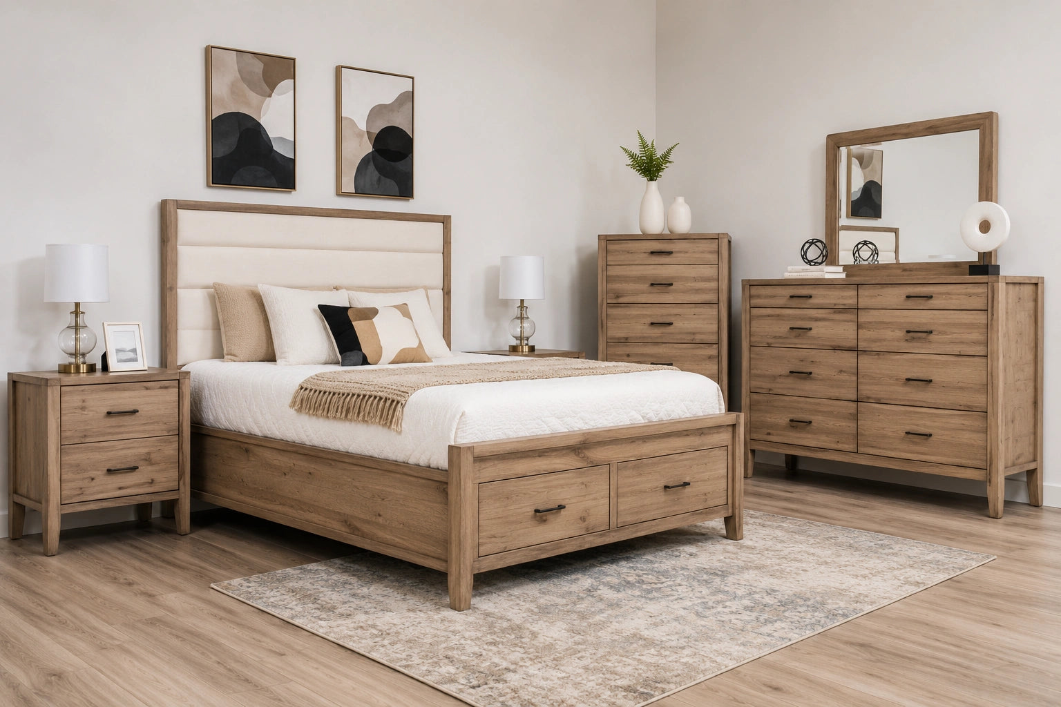 Ellesmere Queen Storage Bed
