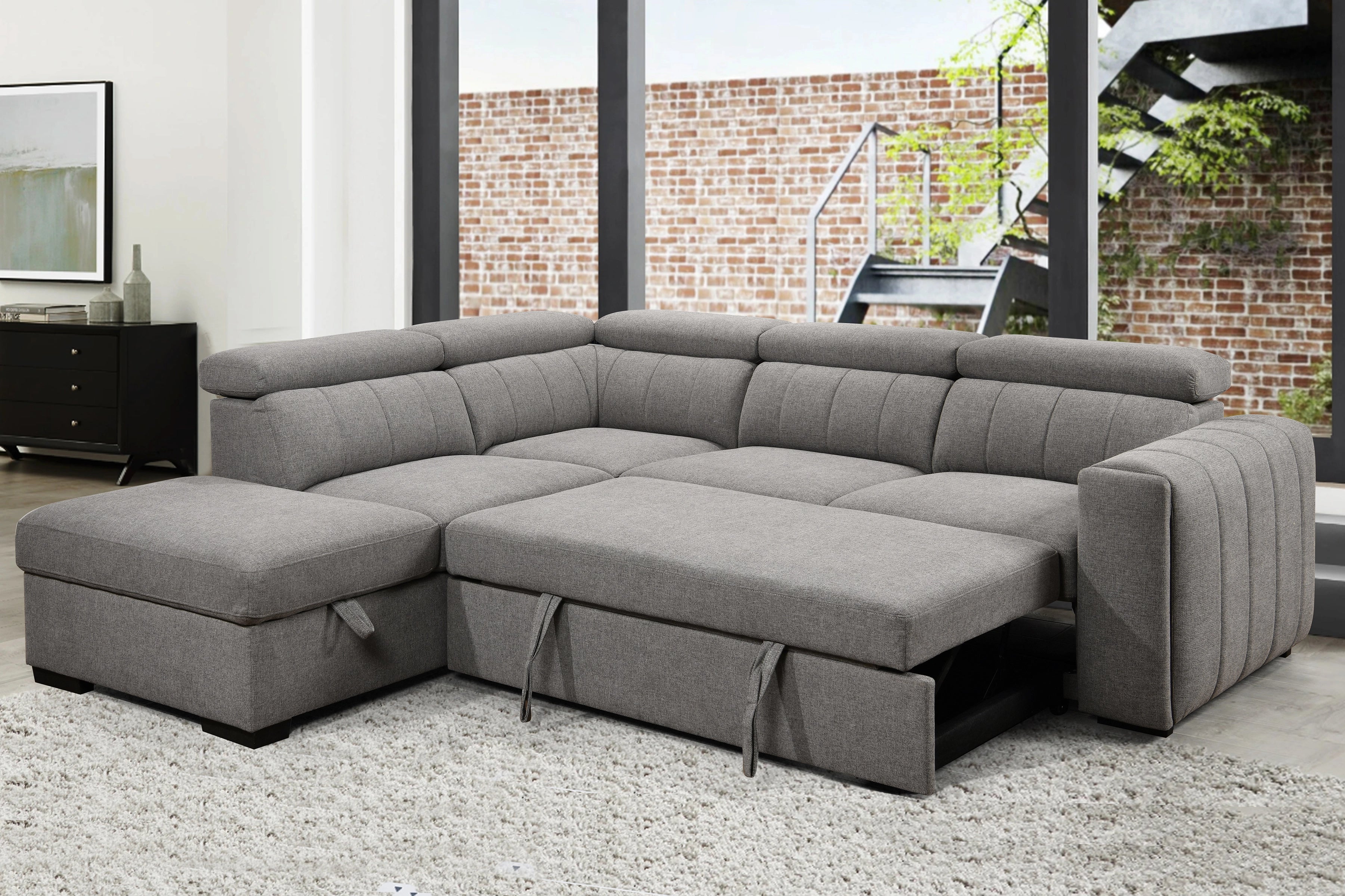 Nello Sectional with Pull Out Sleeper