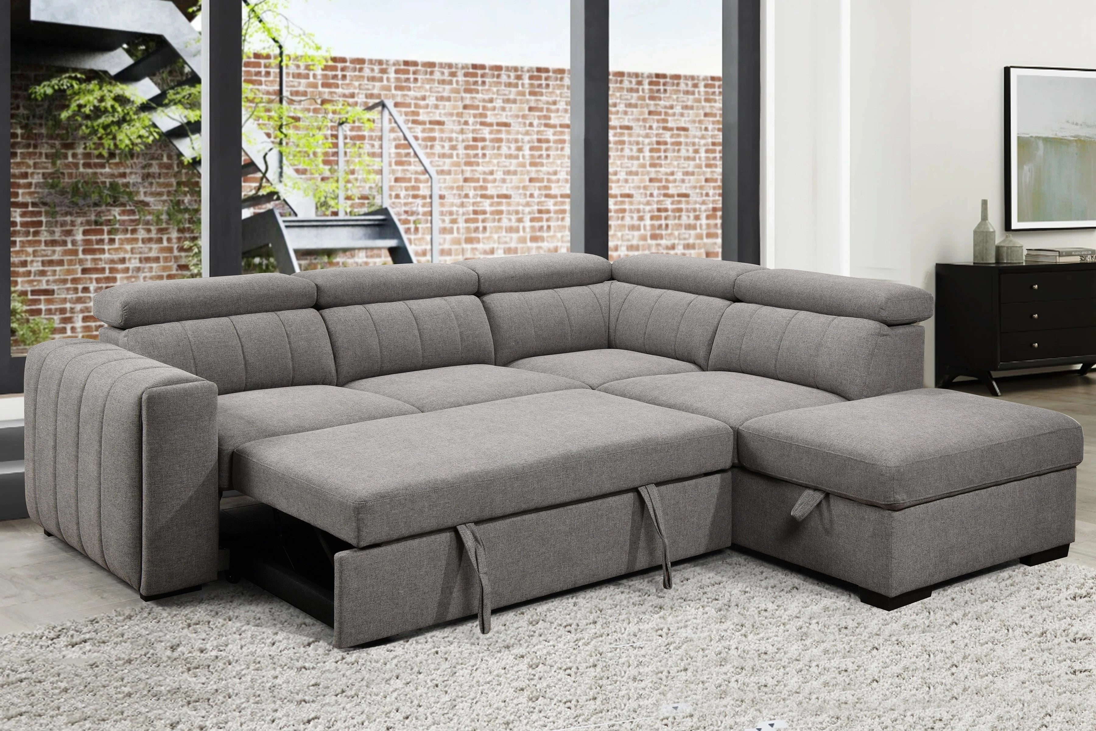 Nello Sectional with Pull Out Sleeper