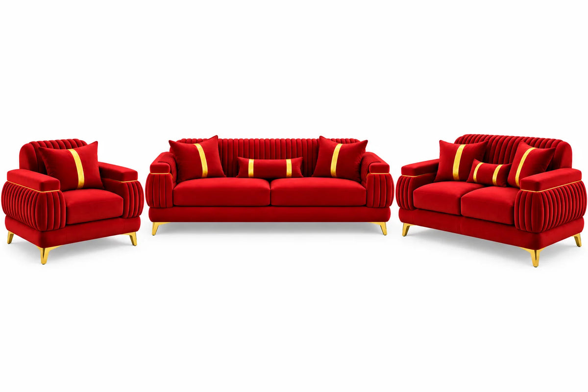 Newstar Sofa, Loveseat & Chair