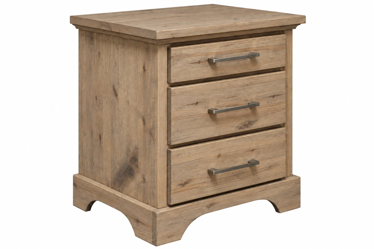 Nova Solid Wood Nightstand - Made in Canada