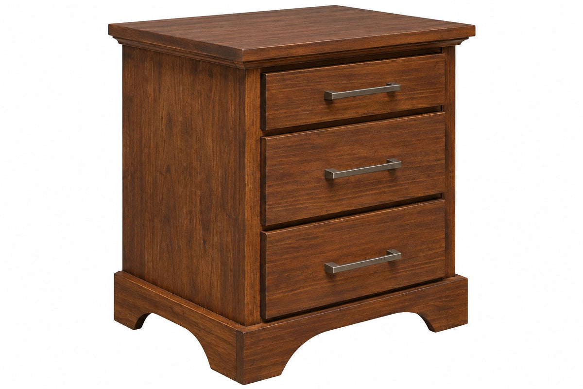 Nova Solid Wood Nightstand - Made in Canada