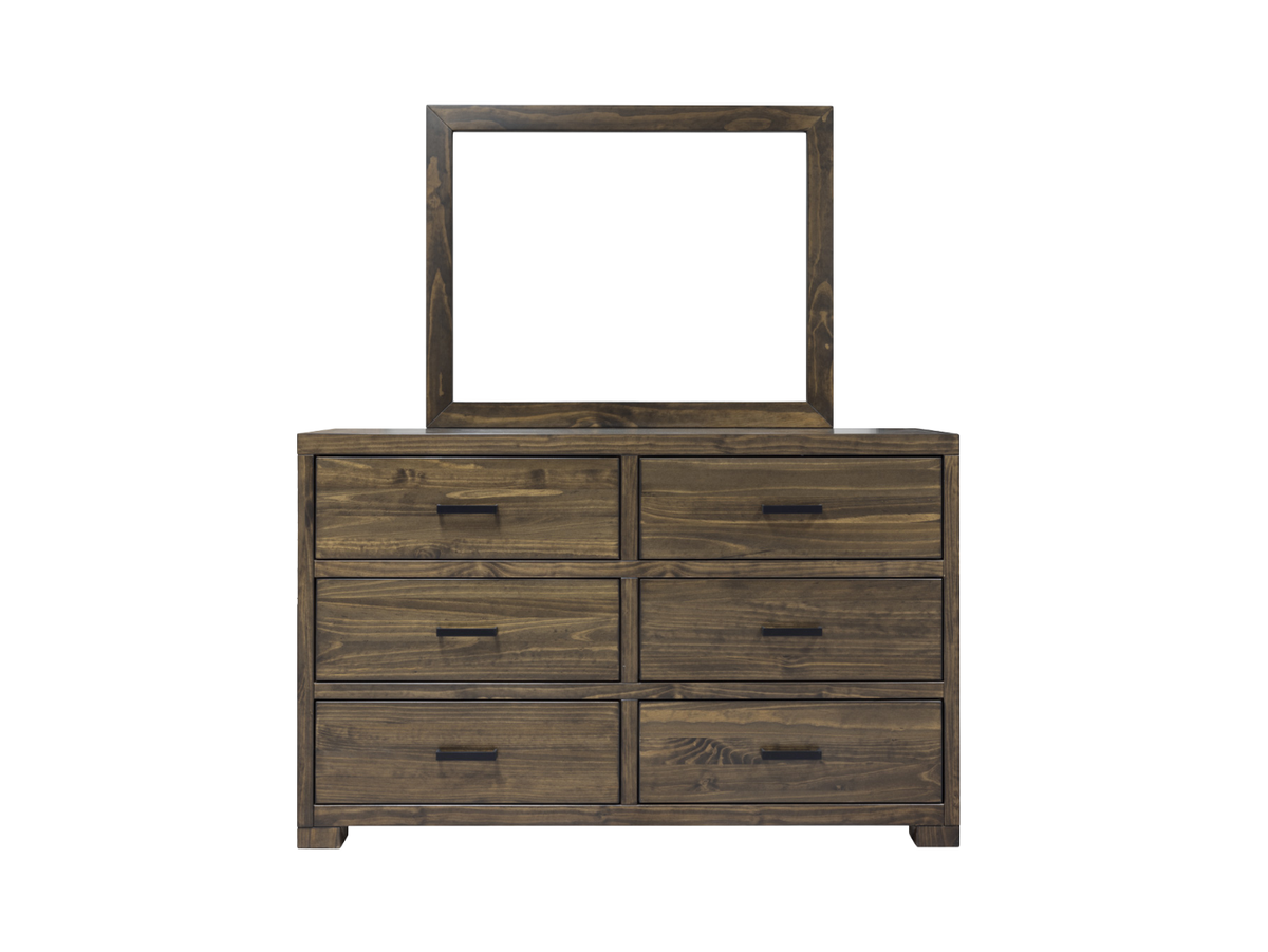 Oliver 6 Drawer Dresser with Mirror