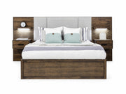 Oliver Storage Bed w/ Floating Nightstands