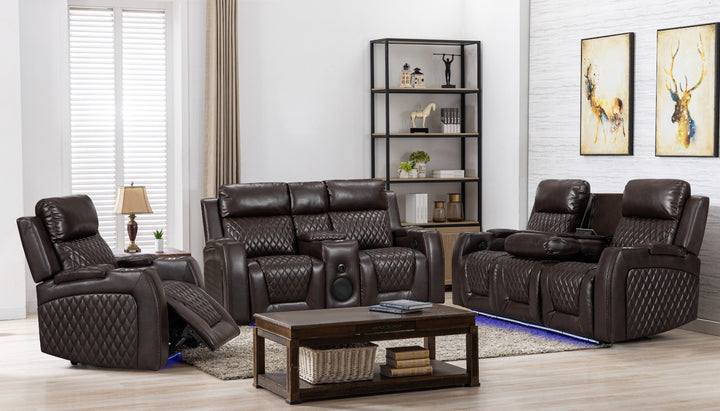 Arlington 3 Piece Power Reclining Sofa Set