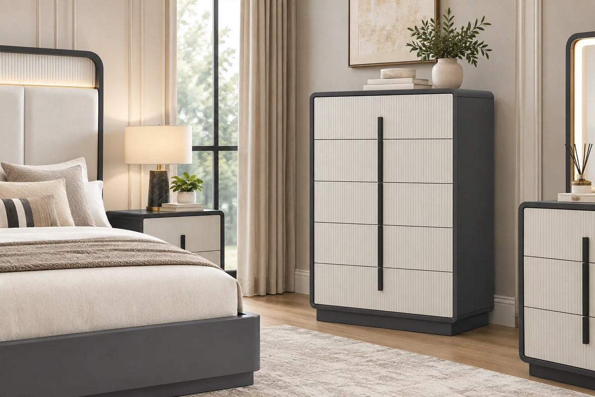 Porto 5-Drawer Chest