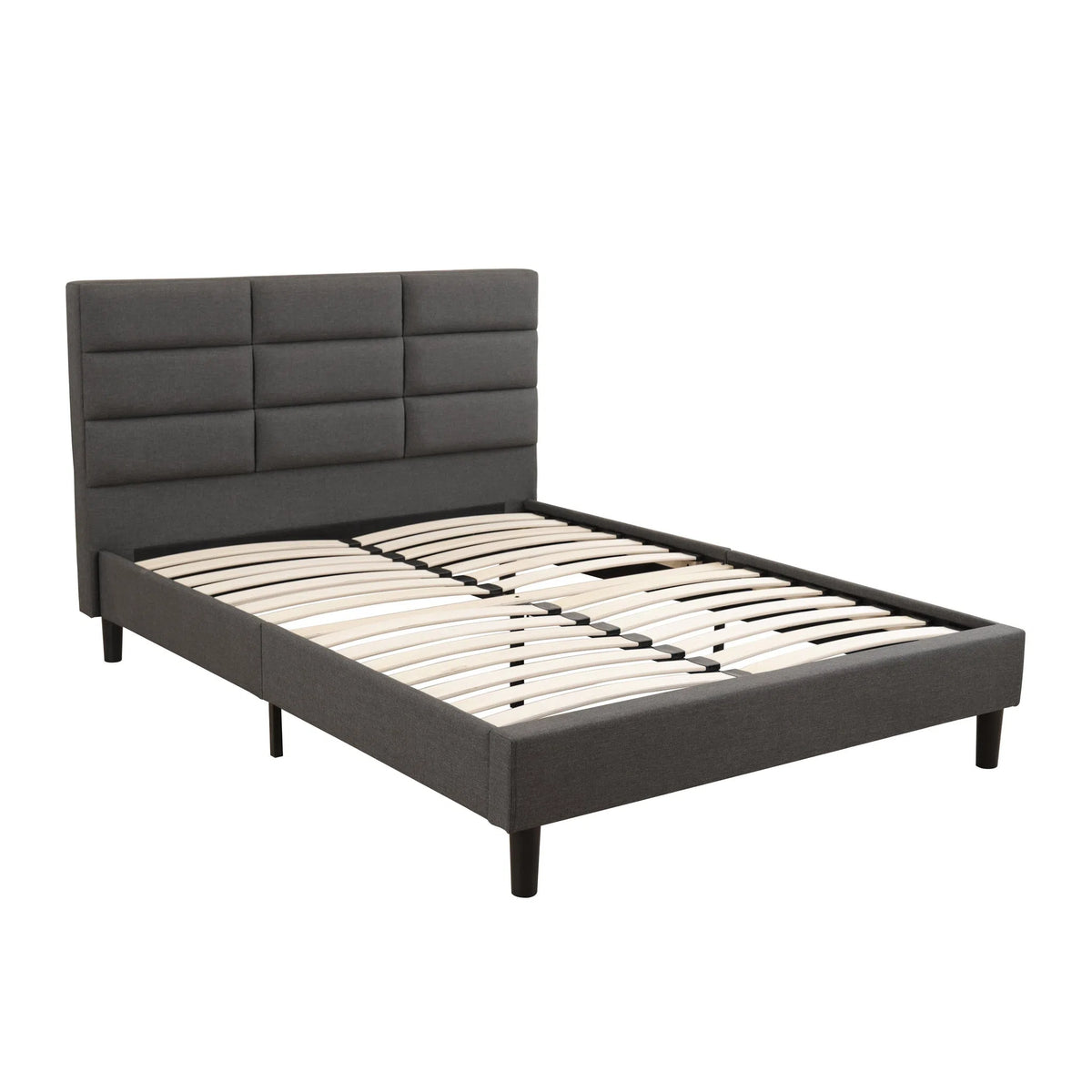 Shannon Upholstered Fabric King Bed