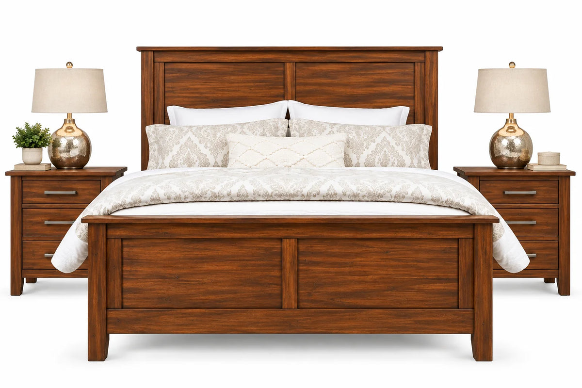 Scarlett Queen Panel Bed