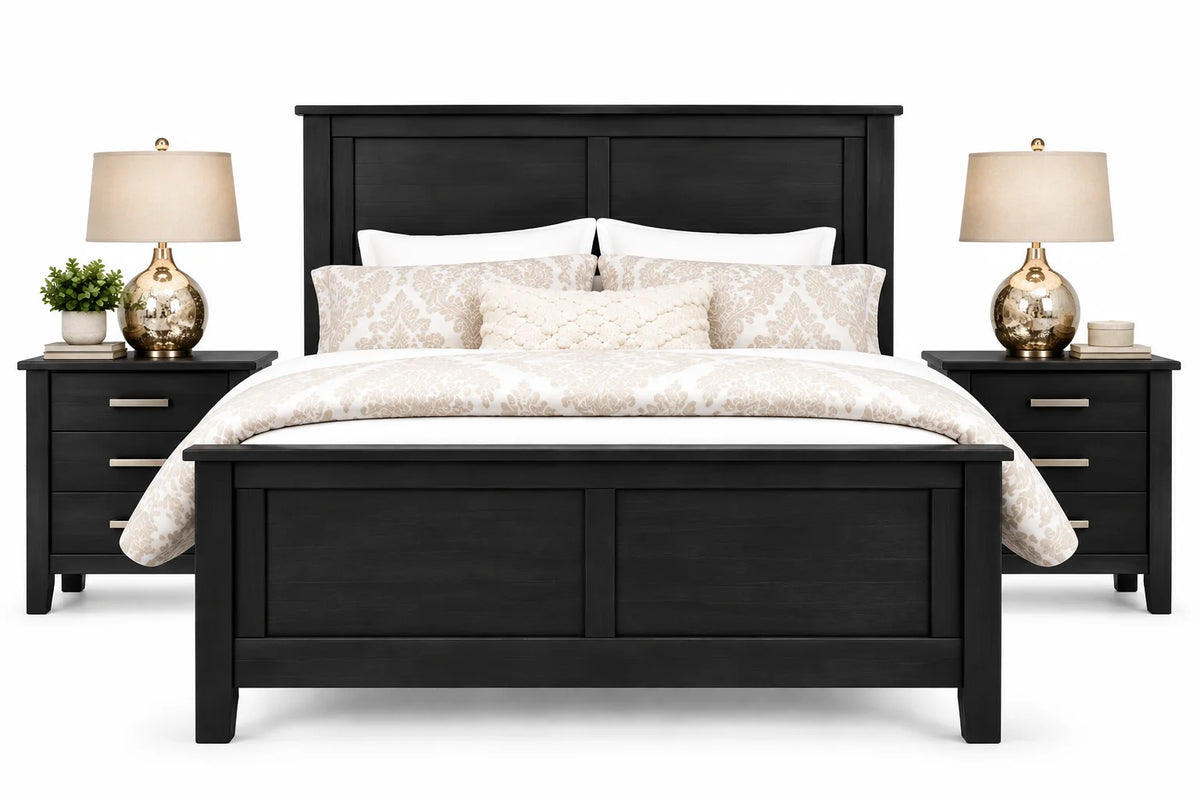 Scarlett Queen Panel Bed