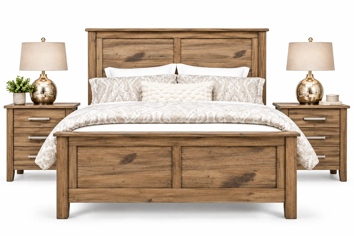 Scarlett Queen Panel Bed