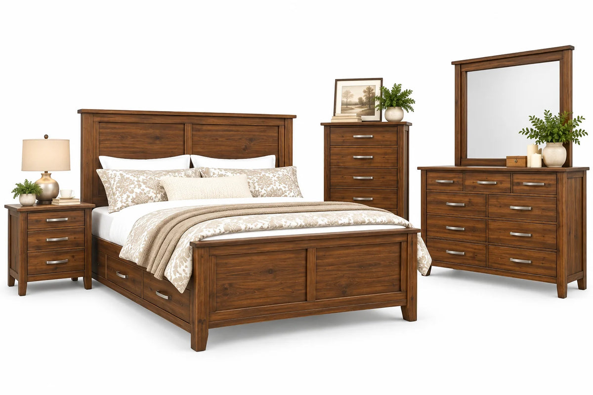 Scarlett Queen Storage Bed