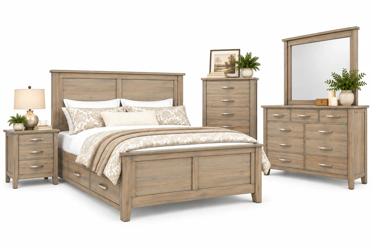 Scarlett Queen Storage Bed