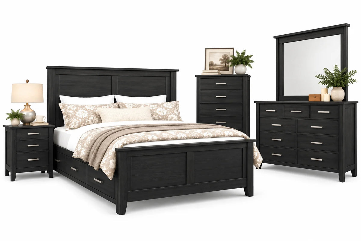 Scarlett Queen Storage Bed
