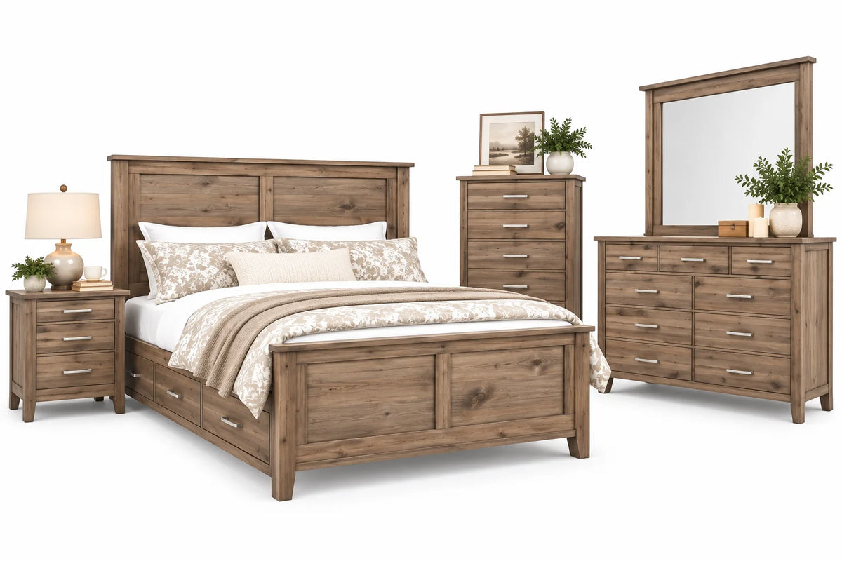 Scarlett Queen Storage Bed