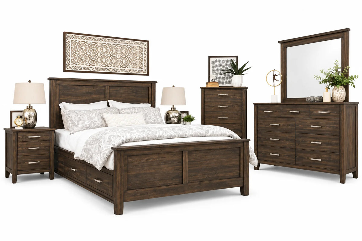 Scarlett Queen Storage Bed