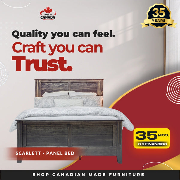 Scarlett Queen Panel Bed