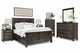 King Storage Bed
